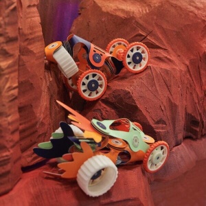 Clixo® joc magnetic de construit - Vehicule spatiale ( 30 piese) - Img 4