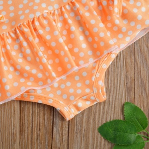 Costum de baie Galben cu buline Drool - Img 3