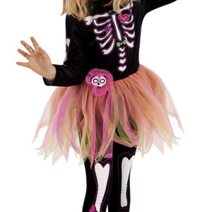 Costum de carnaval - Schelet fetita