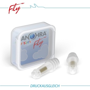 Dopuri pentru protectia urechilor la copii pe timpul zborului cu avionul, 1 an+, transparente, reutilizabile, hipoalergenice, SANOHRA Fly Kids - Img 8