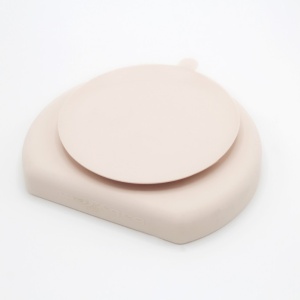 Farfurie din silicon cu 3 compartimente pentru auto-diversificare BabyJem - Img 4