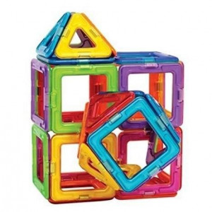 Joc de constructie magnetic - 45 piese - Img 3