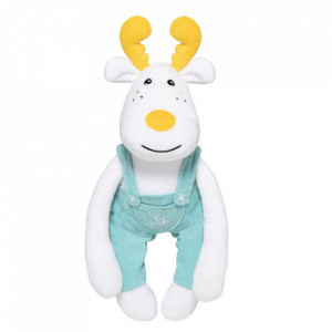 Jucarie ren de plus pentru copii, Skiddou, 30 cm - Img 5