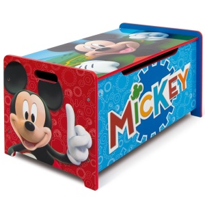 Ladita din lemn pentru depozitare jucarii Mickey Mouse - Img 4