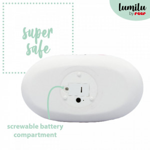Lampa de veghe cu LED, cu oprire cronometrata, forma nor, alba, Lumilu Sweet Dreams Cloud, Reer 52250 - Img 6