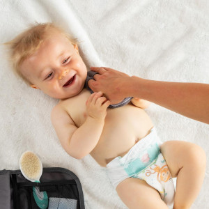 Manusa de baie pentru bebelusi, material textil, forma magarus, fara BPA, 0+ luni, Reer BabyCare Wash Pad 81091 - Img 4