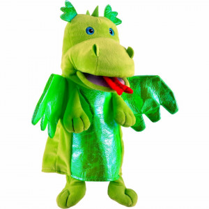 Marioneta de mana Dragonul Verde Fiesta Crafts FCT-2186 - Img 2