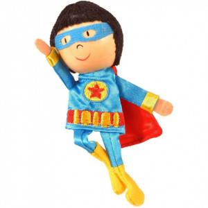 Marioneta pentru deget Baiat Supererou Fiesta Crafts FCG-1053 - Img 5
