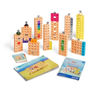 MathLink®Cubes Numberblocks in engleza Set de activitati de la 21 - 30 - Img 5