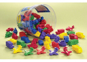 Mini vehicule pentru numarat - set 72 buc - Img 2