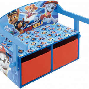 Mobilier 2 in 1 pentru depozitare jucarii Paw Patrol