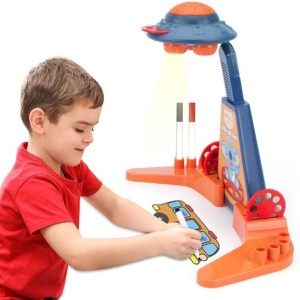 Proiector desen cu 6 diapozitive si 6 carioci incluse Koala Diary KD80308 - Img 2