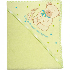 Prosop de baie cu gluga Terry 100 x 100 Womar Zaffiro AN-TR-100 - Img 3
