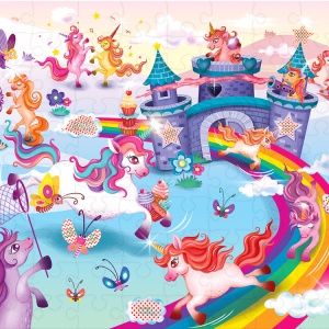 Puzzle magic - Secretele unicornilor (100 piese) - Img 3