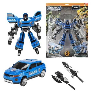 Robot Transformabil in Masina SUV Roboforces 20 cm Toi-Toys TT30087Z
