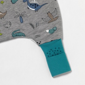 Sac de dormit cu picioruse si maneca lunga detasabila Dinosaur 60 cm + manseta 2.5 Tog - Img 4