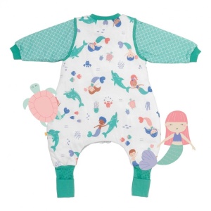 Sac de dormit cu picioruse si maneca lunga detasabila Mermaid 90 cm + manseta 2.5 Tog - Img 2