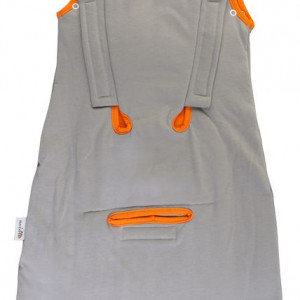 Sac de dormit multifunctional Grey Orange Zoo Animal Travel 0-3 luni 2.5 Tog - Img 3
