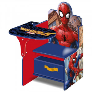 Scaun multifunctional din lemn Spiderman - Img 2