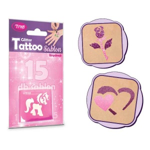 Set 15 sabloane pentru tatuaje temporare Tytoo KKCST4530033 - Img 6