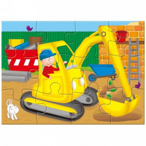 Set 4 puzzle-uri Vehicule (4, 6, 8, 12 piese) - Img 2