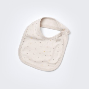 Set 5 piese pentru nou nascut - 100% bumbac organic - Crem cu buline, BabyCosy - Img 6