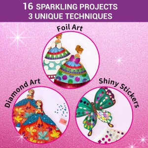 Set creativ 3 in 1 - Magie sclipitoare - Img 4