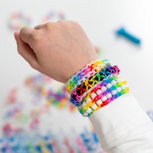 Set creativ cu elastice - Loom i Do - Img 6