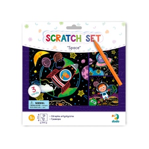 Set creativ de razuit - Spatiul cosmic - Img 2