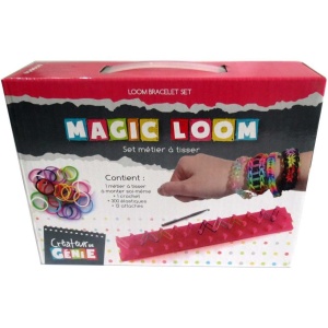 Set creativ elastice Magic Loom, un suport si accesorii incluse, 314 piese CMP CMPEC3253 - Img 2