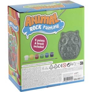 Set Creativ Pictura pe Pietre Animal 8 piese Grafix GR200065 - Img 3
