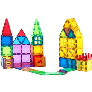 Set de constructie magnetic 3D - 120 piese - Img 2