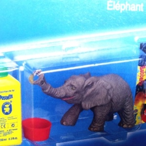 Set jucarie baloane de sapun Bubelix Elefant mare Pustefix Bubble Toys ST888PX - Img 3