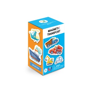 Set magnetic - Invat mijloacele de transport in lb. engleza - Img 3