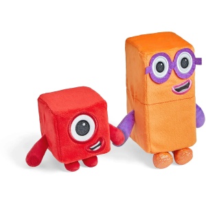Set mascote din plus Numberblocks - Unu & Doi - Img 4