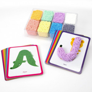 Spuma de modelat Playfoam™ - Invatam alfabetul - Img 2