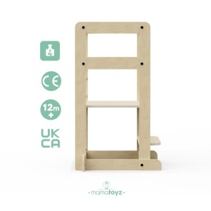 Turn de invatare multifunctional Kule Lite, Natur, MamaToyz - Img 3