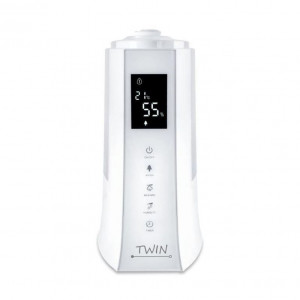 Umidificator cu ionizare si difuzor arome TWIN alb, Airbi BI3222 - Img 2