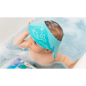 Aparatoare de sampon ajustabila, din spuma flexibila, 6+ luni, Reer MyHappyBath 76043 - Img 6