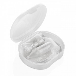 Aspirator nazal bebelusi, cu aspirare bucala, varf din silicon moale, sterilizabil la abur, cutie depozitare si 4 filtre, Reer 79139 - Img 7