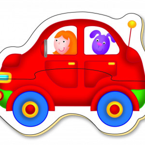 Baby Puzzles: Set de 6 puzzle-uri Transport (2 piese) - Img 4