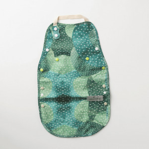 Baveta bebelusi 2 in 1 Miniware Catch & Cover, Prickly Pear - Img 2
