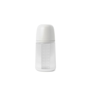 Biberon din silicon, 240ml, Colour Essence SX Pro debit mediu, transparent