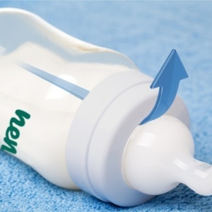 Biberon Neno 150 ml cu tetina silicon, anti-colici, debit lent - Img 2