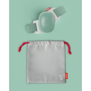 Casti antifonice pentru bebelusi si copii pana la 4 ani, ofera protectie auditiva, SNR 24, verde, ALPINE Muffy Baby Sage Green ALP29734 - Img 3
