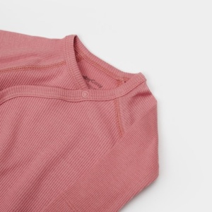 Cutie 4 piese pentru nou nascut - 100% bumbac organic - Roz, BabyCosy - Img 5