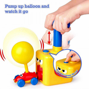 Jucarie interactiva Lansator de masini cu balon, Monster Ikonka IK17745 - Img 8