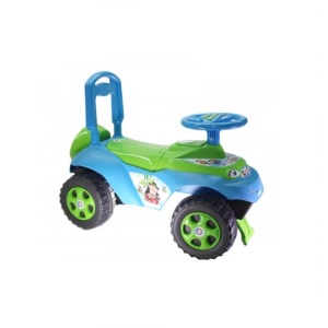 Masinuta de impins MyKids Music 0142/R/06 Albastru Verde