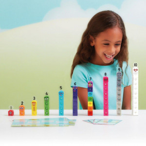 MathLink®Cubes Numberblocks in engleza Set de activitati de la 1 - 10 - Img 5