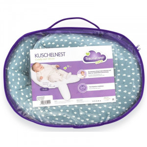 Perna pentru bebelusi Cuddly Nest Drops Ocean Blue - Img 2